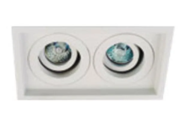 Luminária de Embutir Orbital MR11 – Recuada com Moldura