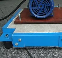 Isolador de vibrações elastomérico para trabalho acima de 20 Hz