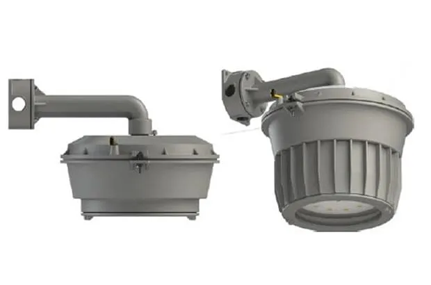 Composta de luminárias LED para áreas industriais 