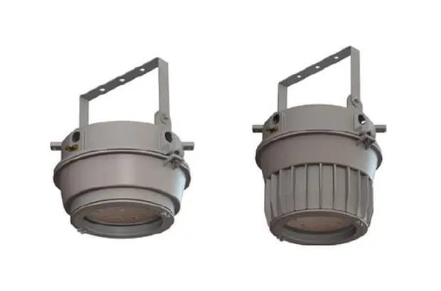 Composta de luminárias LED para áreas industriais 