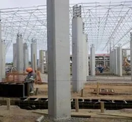 Forma cilíndrica de papelão indicada para construção de pilares