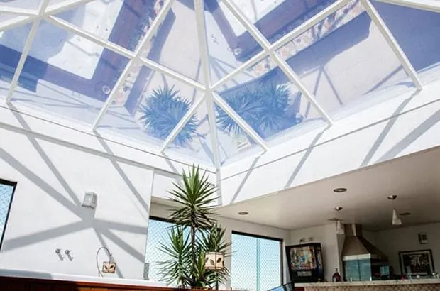 Cobertura de Vidro - Enkoberta