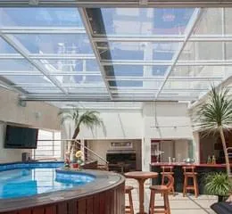 Cobertura de Vidro - Enkoberta