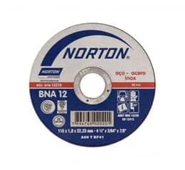 Disco Corte 115x1,0x22,23 BNA 12 Azul 2 – Norton