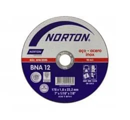 Disco Corte 115x1,6x22,22 BNA 12 Azul 2 – Norton