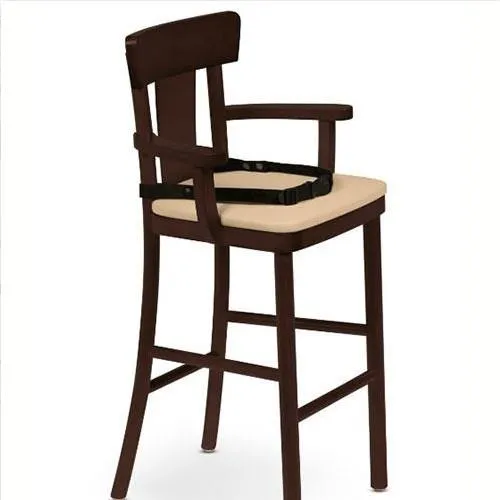 Cadeira Infantil Viena Adele Tabaco com Estofado - Piazza Viena 