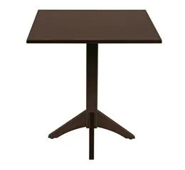 Mesa Quadrada Quatro Lugares Coluna Central London