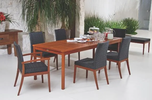 Mesa de Jantar Fitt com Extensão