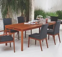 Mesa de Jantar Fitt com Extensão