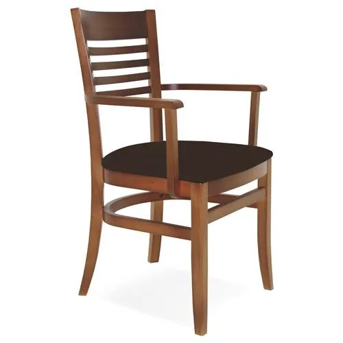 Cadeira com Braço Paris Marie Amêndoa