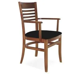 Cadeira com Braço Paris Marie Amêndoa