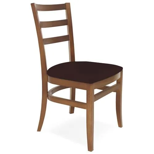 Cadeira Estofada Paris Sofie Amêndoa