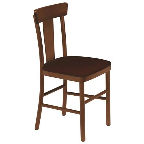 Cadeira Estofada sem Braço Viena Adele Amêndoa