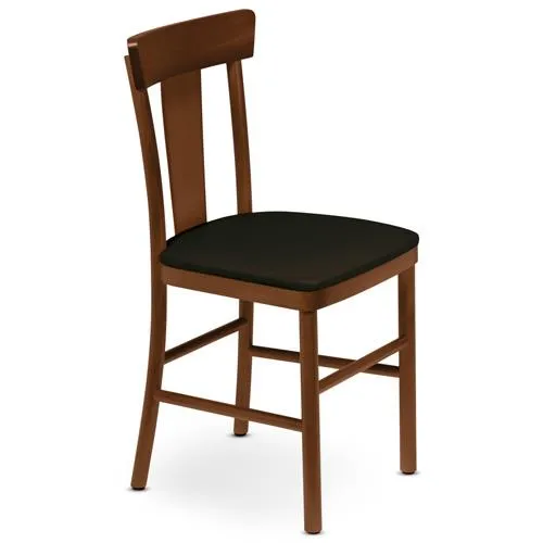 Cadeira Estofada sem Braço Viena Adele Amêndoa