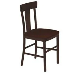 Cadeira Estofada sem Braço Viena Adele Tabaco