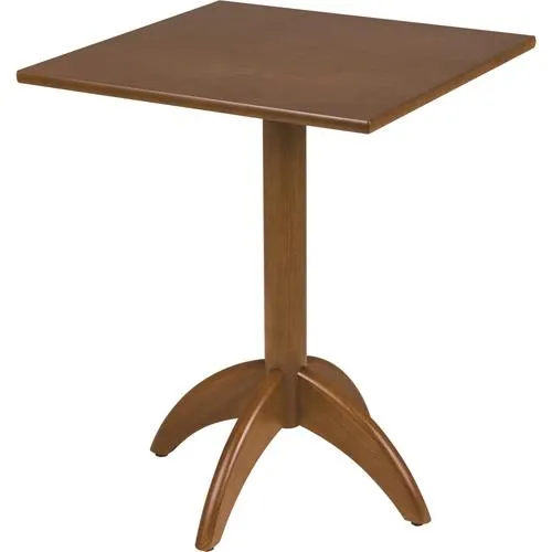 Mesa Quadrada Coluna Central Viena