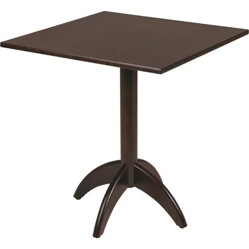 Mesa Quadrada Coluna Central Viena