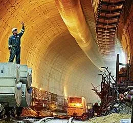 Equipamento para túneis e soluções ferroviárias