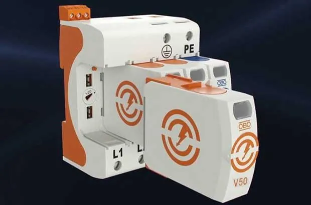 DPS – Dispositivo de Proteção Contra Surtos V-50 Classe I+II