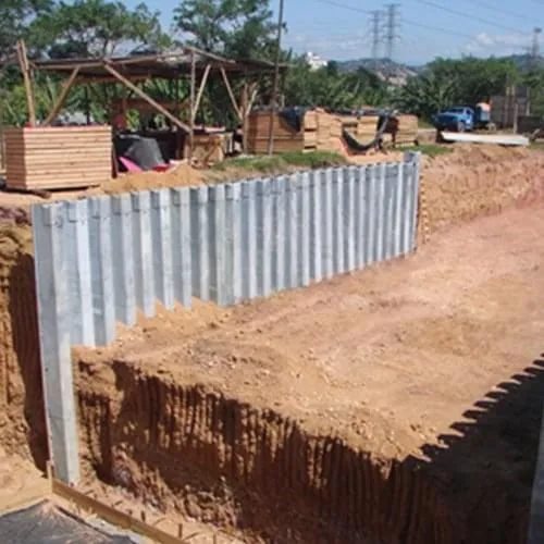 Estaca-prancha Armco Staco