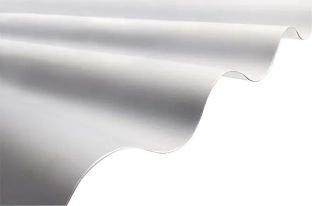 Telha de Polipropileno Ondulada Translúcida