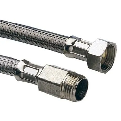 Engate Flexível com Trama de Aço Inox