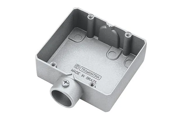 Condulete Duplo ¾" tipo "ED" sem Tampa