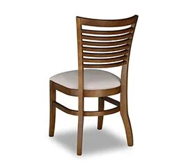 Cadeira Munique Encosto Madeira