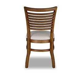 Cadeira Munique Encosto Madeira