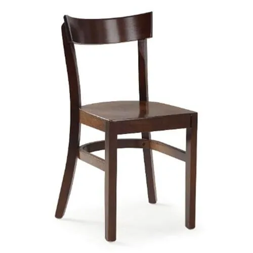 Cadeira Barcelona Assento de Madeira 