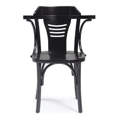 Cadeira Nevoy com Braço e Assento de Madeira