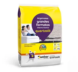 Argamassa Grandes Formatos Interna Quartzolit