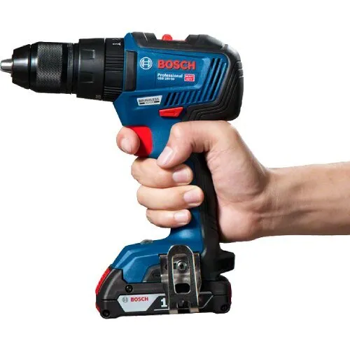 Parafusadeira e Furadeira de Impacto à Bateria 18 V Motor Brushless GSB 18V-50 