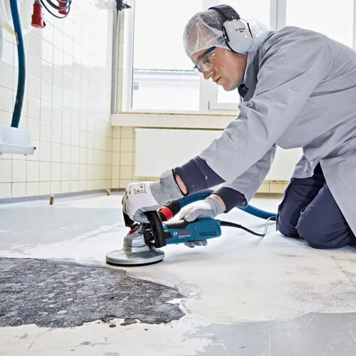 Lixadeira Angular para Concreto Bosch GBR 15 CA 