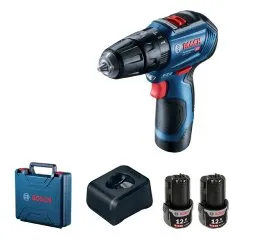 Parafusadeira e Furadeira de Impacto à Bateria 12 V Motor Brushless GSB 12V-30 