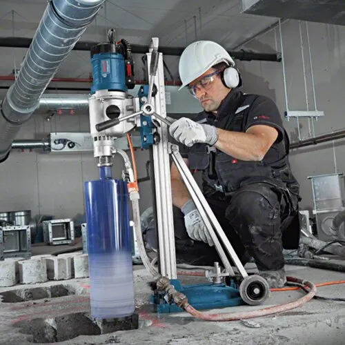 Suporte de Coluna para Perfuratriz Diamantada Bosch GCR 350 N/A 