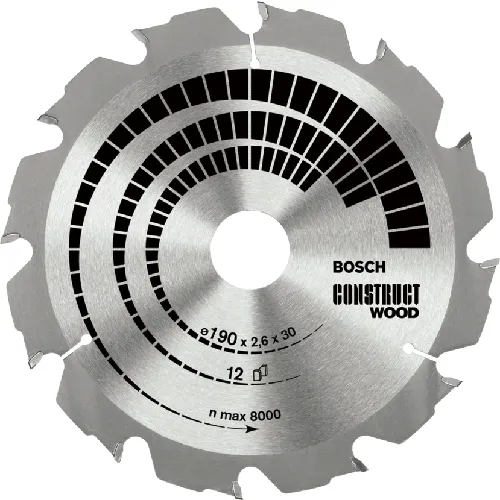 Disco de Serra Circular Construct Wood 