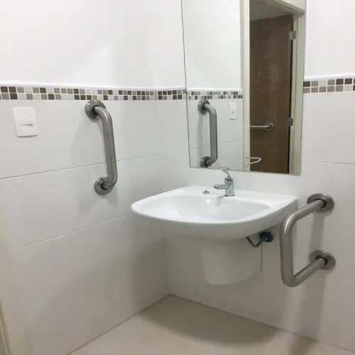 Barras de Apoio em Aço Inox