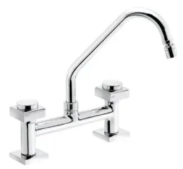 Misturador Cozinha Mesa Bica Móvel com Arejador Articulável - Linha Quatrillo