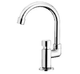 Torneira Temporizada Mesa Bica Móvel com Arejador Articulável - Linha Temporizada