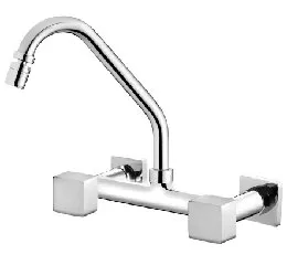 Misturador Cozinha Parede Bica Móvel com Arejador Articulável – Linha Square