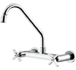 Misturador Cozinha Parede Bica Móvel com Arejador Articulável - Linha Durata