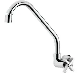 Torneira Cozinha Parede Bica Móvel com Arejador Articulável - Linha Durata