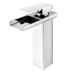 Misturador Lavatório Mesa Cascata Bica Alta - Linha Elite