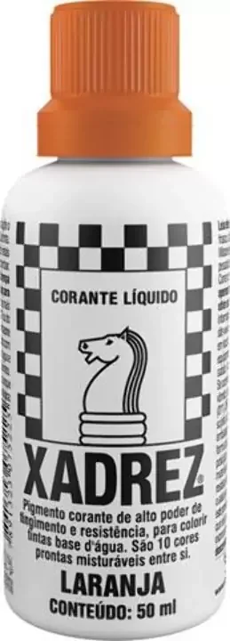 Corante Liquido 50 ml Azul Xadrez