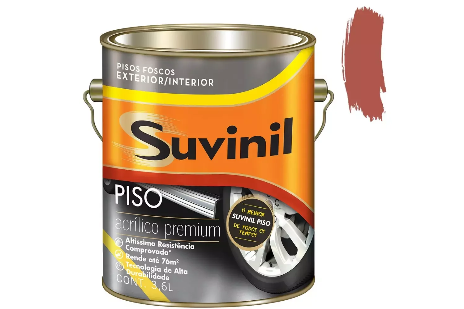 Tinta Acrílica para Piso Cerâmica 3,6 L Suvinil