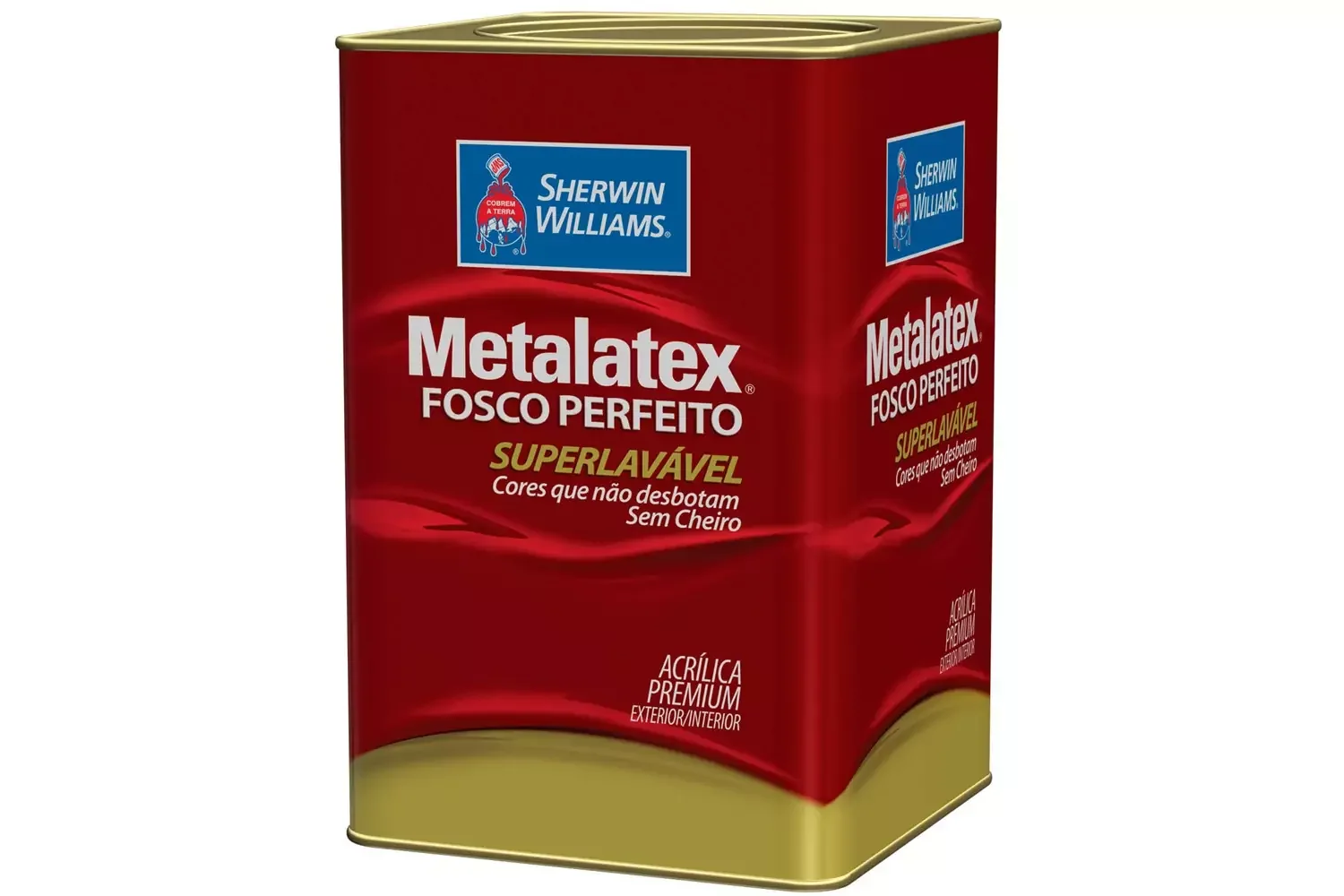 Tinta Acrílica Premium Fosca Metalatex Fosca Perfeita Branca 18 L Sherwin-Williams