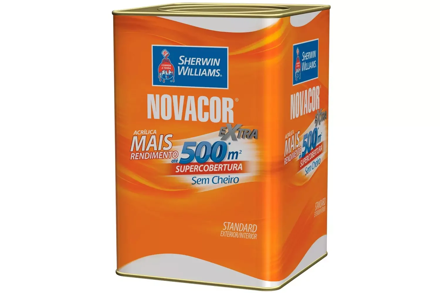 Tinta Acrílica Standard Fosca Novacor Extra Gelo 18 L Sherwin-Williams