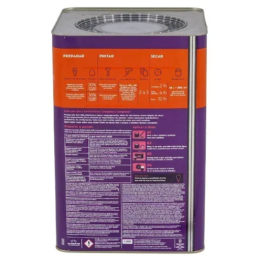 Tinta Acrílica Fosca Branca 18 L Suvinil