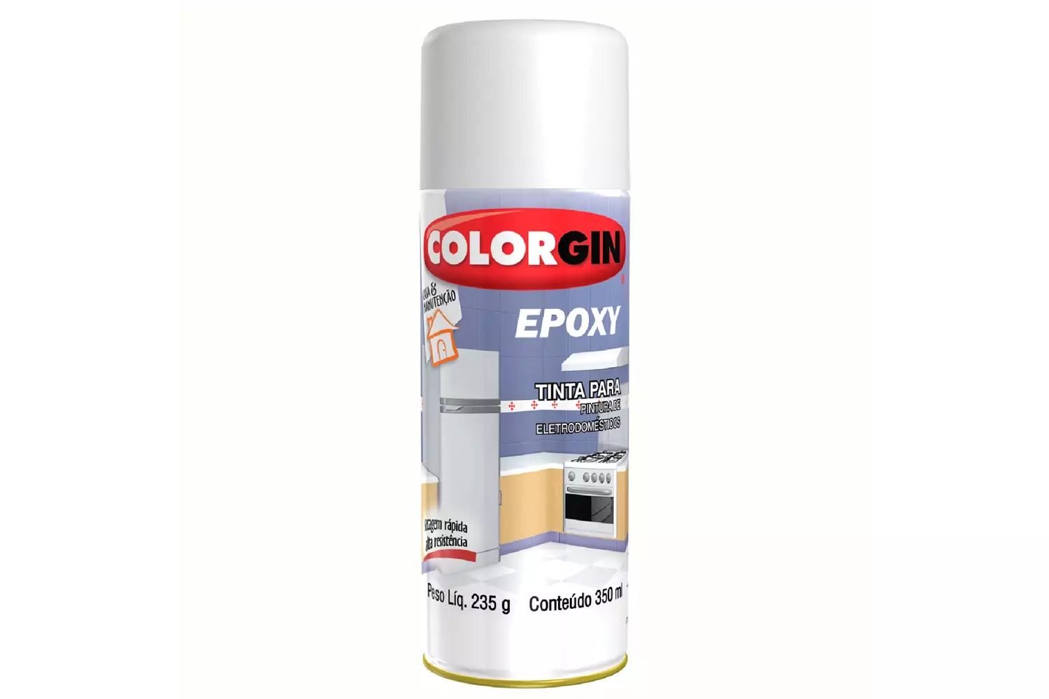 Spray Epoxy Preto Colorgin